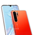 Pikkukuva 3 / 11: Huawei P30 Pro - Skyddande Heltäckande Silikonskal NORTH Guld
