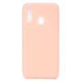 Pikkukuva 1 / 11: Samsung Galaxy A20E - Stötdämpande NKOBEE Silikonskal Ljusrosa