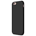 Miniatyrbilde 4 av 8: iPhone 6/6S - Stilrent Skyddande Mattbehandlat Skal Svart