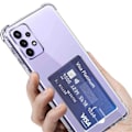 Pikkukuva 5 / 6: Samsung Galaxy A32 - Skal med Korthållare Transparent