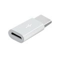 Miniatyrbillede 8 af 11: Micro-USB till USB-C  Adapter 2in1 Laddning + Dataöverföring Svart