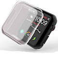 Pikkukuva 10 / 11: Apple Watch Series 5 44mm - Professionellt TPU Skal Transparent/Genomskinlig