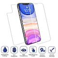 Pikkukuva 2 / 11: iPhone 11 Pro Max Fram- & Baksida 2.5D Skärmskydd 9H Transparent