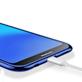 Miniatyrbild 3 av 11: Effektfullt Skal i mjuk Silikon till Huawei P20 Lite Svart