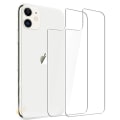 Miniatyrbilde 11 av 11: iPhone 11 Pro Baksida Skärmskydd 9H Screen-Fit HD-Clear. Transparent
