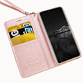 Miniatyrbillede 4 af 11: Hanman Plånboksfodral till Samsung Galaxy S10 Plus Roséguld