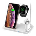 Miniatyrbilde 9 av 11: 4in1 Trådlösladdnings Station Mobil,Apple Watch, Apple Pen, Airpods Svart