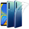 Pikkukuva 1 / 9: Samsung Galaxy A9 2018 - Stötdämpande Silikonskal Transparent/Genomskinlig