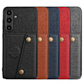 Pikkukuva 1 / 11: Samsung Galaxy S24 FE - Skal med Retro Design & Smarta Funktioner Brun