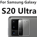 Miniatyrbilde 4 av 11: S20 Ultra Högkvalitativt HD-Clear Ultratunt Kameralinsskydd Transparent