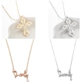Miniatyrbilde 10 av 10: Elegant Halsband Hög Kvalitet Silver LÖV