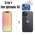 Miniatyrbillede 7 af 11: 3-in-1 iPhone 13 Fram- & Baksida + Kameralinsskydd Transparent