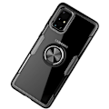 Miniatyrbilde 10 av 11: Samsung Galaxy A51 - Skyddsskal med Ringhållare Svart/Silver