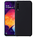 Miniatyrbillede 7 af 11: Samsung Galaxy A50 - Stilrent Mattbehandlat Silikonskal Mörkblå