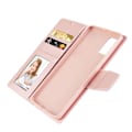 Pikkukuva 9 / 11: Samsung Galaxy S20 - Hanman Plånboksfodral Roséguld