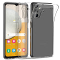 Pikkukuva 1 / 8: Samsung Galaxy A04S - ULTRA TUNT Silikonskal Genomskinlig