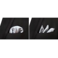 Miniatyrbilde 9 av 11: Pocket Square Kavaj Bröstnäsduk Röd
