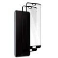 Miniatyrbild 2 av 11: Skärmskydd 2.5D 3-PACK med Ram HD-Clear 9H Huawei P20 Svart Svart