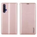 Pikkukuva 4 / 11: Huawei Nova 5T - Hanman Plånboksfodral Rosaröd