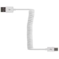 Miniatyrbild 1 av 11: USB till Type-C Fjäder Laddningskabel Vit