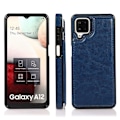 Miniatyrbillede 1 af 11: Samsung Galaxy A12 - Cover med kortholder Marinblå