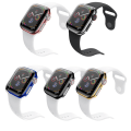 Miniatyrbillede 5 af 11: Apple Watch 40mm iwatch series 5 - Effektfullt Skyddsskal Blå
