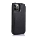 Miniatyrbilde 1 av 11: Elegant Skyddande läderfodral för iPhone 15 Pro Max Black