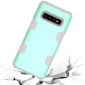 Miniatyrbild 11 av 11: Samsung S10 Plus - Praktiskt och Skyddande Skal "Rugged Robot" Lila