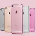Pikkukuva 2 / 8: iPhone 6/6S Plus - Stilrent Silikonskal från LEMAN Guld