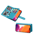 Miniatyrbilde 11 av 11: iPhone 13 Mini - 9-Kort Plånboksfodral Röd
