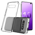 Miniatyrbild 9 av 11: Effektfullt Skal av mjuk Silikon till Samsung Galaxy S10e Svart Svart