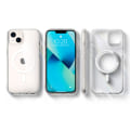 Miniatyrbilde 1 av 8: iPhone 14 Plus - Magnetiskt (Floveme) Skal Genomskinlig
