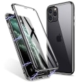 Pikkukuva 8 / 11: iPhone 11 Pro - Exklusivt Heltäckande Floveme Magnetiskt Skal Blå