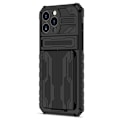 Miniatyrbilde 7 av 8: iPhone 14 Pro - Skal med GÖMD Korthållare Svart