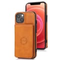 iPhone 14 Plus - Skal med Korthållare Ljusbrun