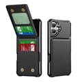 iPhone 16 Card Case - Slimmat & Skyddande Svart