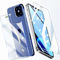 Pikkukuva 1 / 11: iPhone 13 Pro Fram- & Baksida Skärmskydd 0,3mm Transparent
