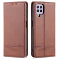 Miniatyrbillede 1 af 11: Samsung Galaxy A22 4G - AZNS Pung etui Mörkbrun