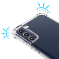 Pikkukuva 11 / 11: Stötdämpande Skal med Korthållare för Samsung Galaxy S24+ Transparent