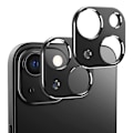 Miniatyrbillede 5 af 11: 2-PACK iPhone 14 - 2.5D Sk�rmskydd + Kameralinsskydd 0,3mm Transparent