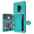 Miniatyrbillede 5 af 8: Samsung Galaxy S9+ - Exklusivt Skyddsskal med Kortfack Brun