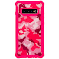 Pikkukuva 7 / 11: Samsung Galaxy S10 - Skyddande Effektfullt Fodral (ARMY) Grå