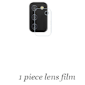 Miniatyrbild 8 av 10: Standard HD Kameralinsskydd Galaxy A02s Transparent/Genomskinlig