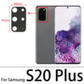 S20 Plus Bakre Kamerafälglins Reservdel Black