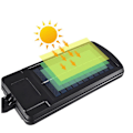 Miniatyrbild 11 av 11: Praktiskt Solpanel Utomhusbelysning 12 LAMPOR