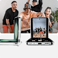Pikkukuva 9 / 11: Samsung Galaxy Z Flip 6 - Praktiskt och Skyddande Mag-Safe skal