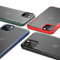 Pikkukuva 11 / 11: iPhone 11 Pro - Stilrent Hybrid Bumper WLONS Skal Red Röd