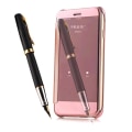 Pikkukuva 3 / 11: iPhone 6/6S Plus - LEMAN Stilrent Clear View-fodral (ORIGINAL) Guld