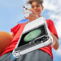 Miniatyrbillede 5 af 11: Airbag TPU-fodral för Samsung Galaxy Z Flip 5 Transparent