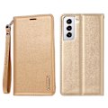 Pikkukuva 5 / 11: Samsung Galaxy S21 - HANMAN Plånboksfodral Rosaröd